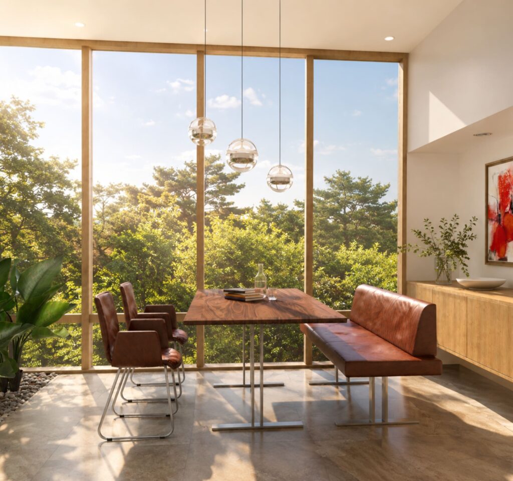 Esstisch und Sideboard Design